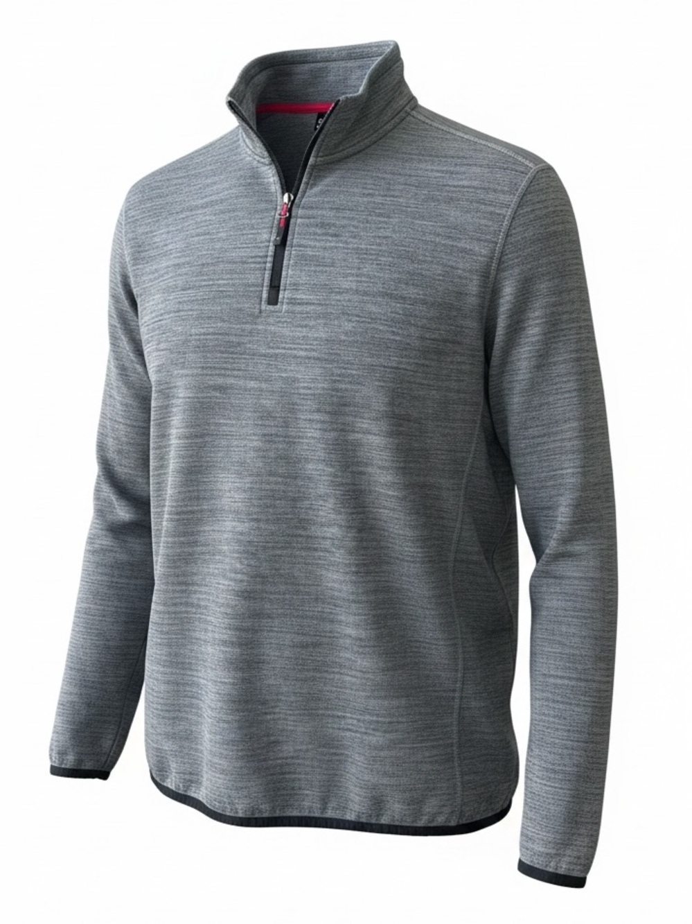 Avalanche Heather Gray Quarter Zip Pullover Men’s XL Performance Sweater